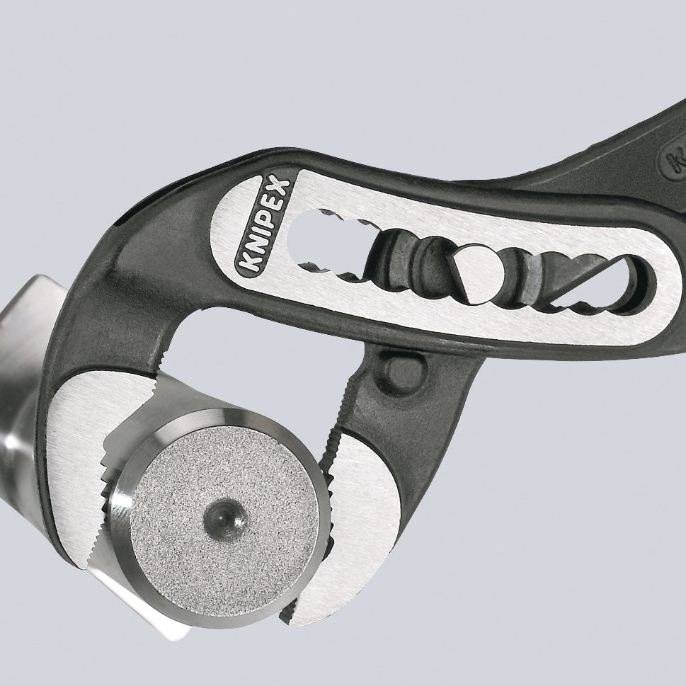 KNIPEX Wasserpumpenzange Alligator 180 mm mit Comfort-Griff und 9-fach Rastenverstellung