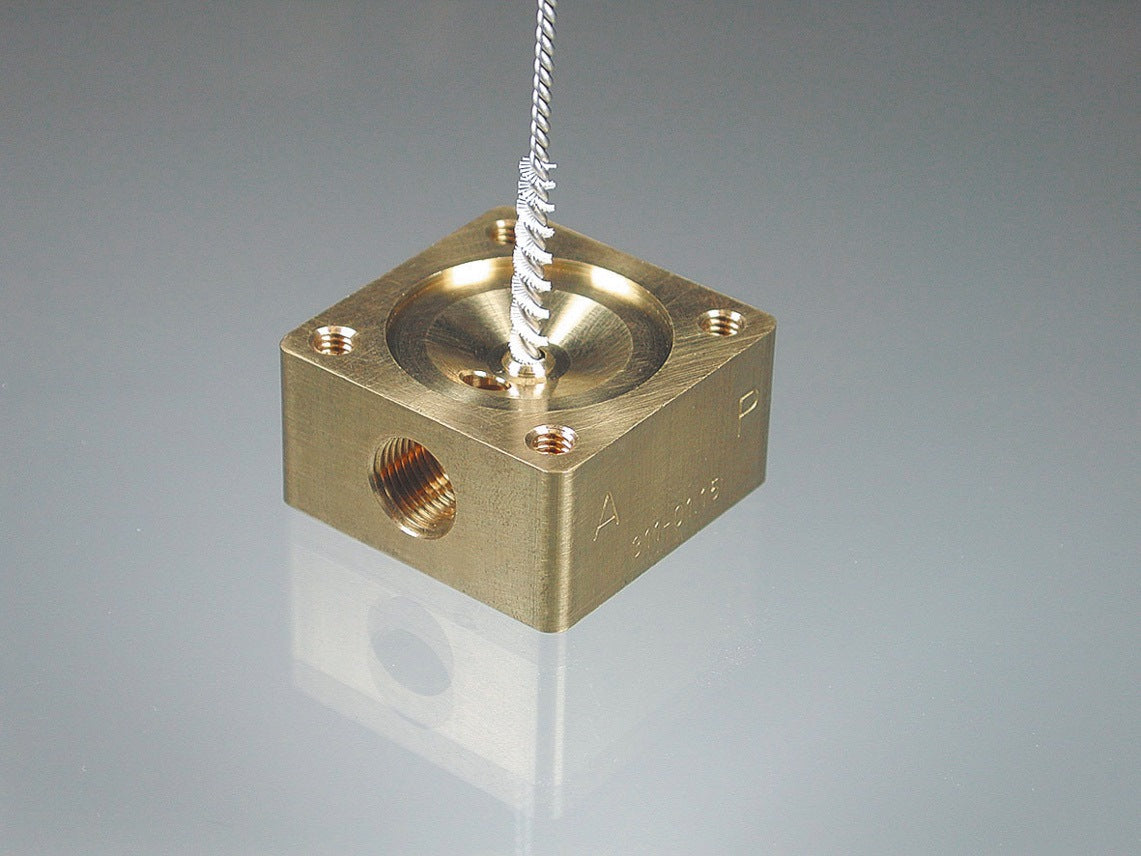 OSBORN Rohrbürste microabrasiv 100 mm x 2,6 mm Nylon-Sic für Hartmetallbearbeitung