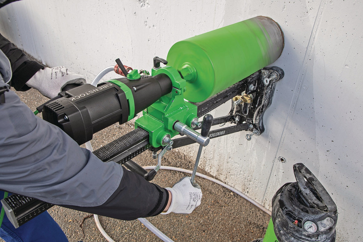 EIBENSTOCK Diamantkernbohreinheit PLE 182 – 2300 W, nass 12-182 mm, trocken 12-202 mm