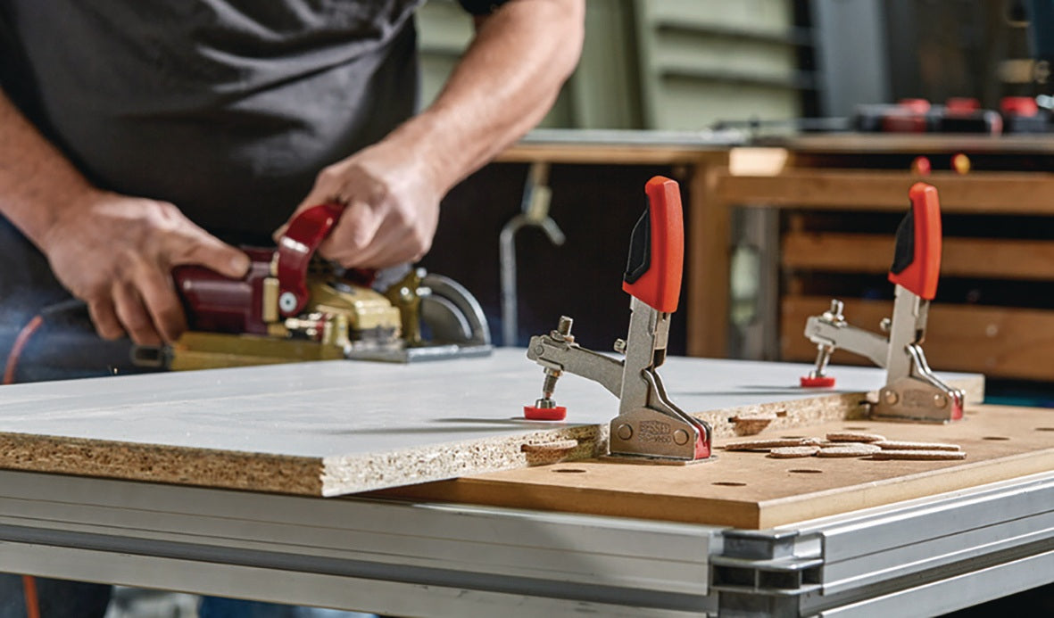 BESSEY Waagrechtspanner STC-HH50 mit T20 Set für Multifunktionstische
