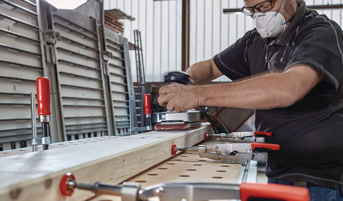 BESSEY Waagrechtspanner STC-HH50 mit T20 Set für Multifunktionstische
