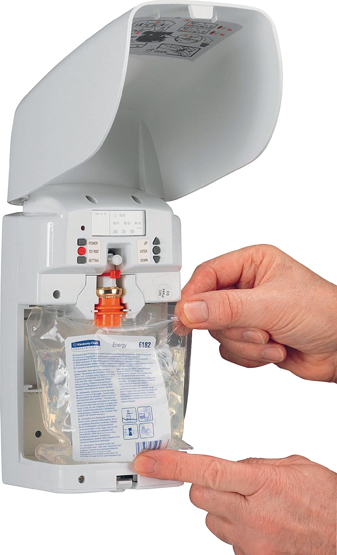 FAMPRO Duftflasche Energy 6188 300 ml – Zitronenfrischer Duft für 9000 474 136