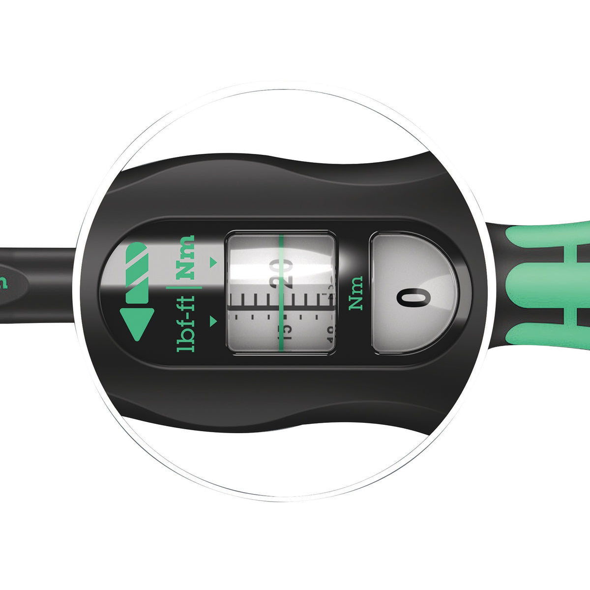 WERA Drehmomentschlüssel Click-Torque C 2 Push 1/2 Zoll 20-100 Nm