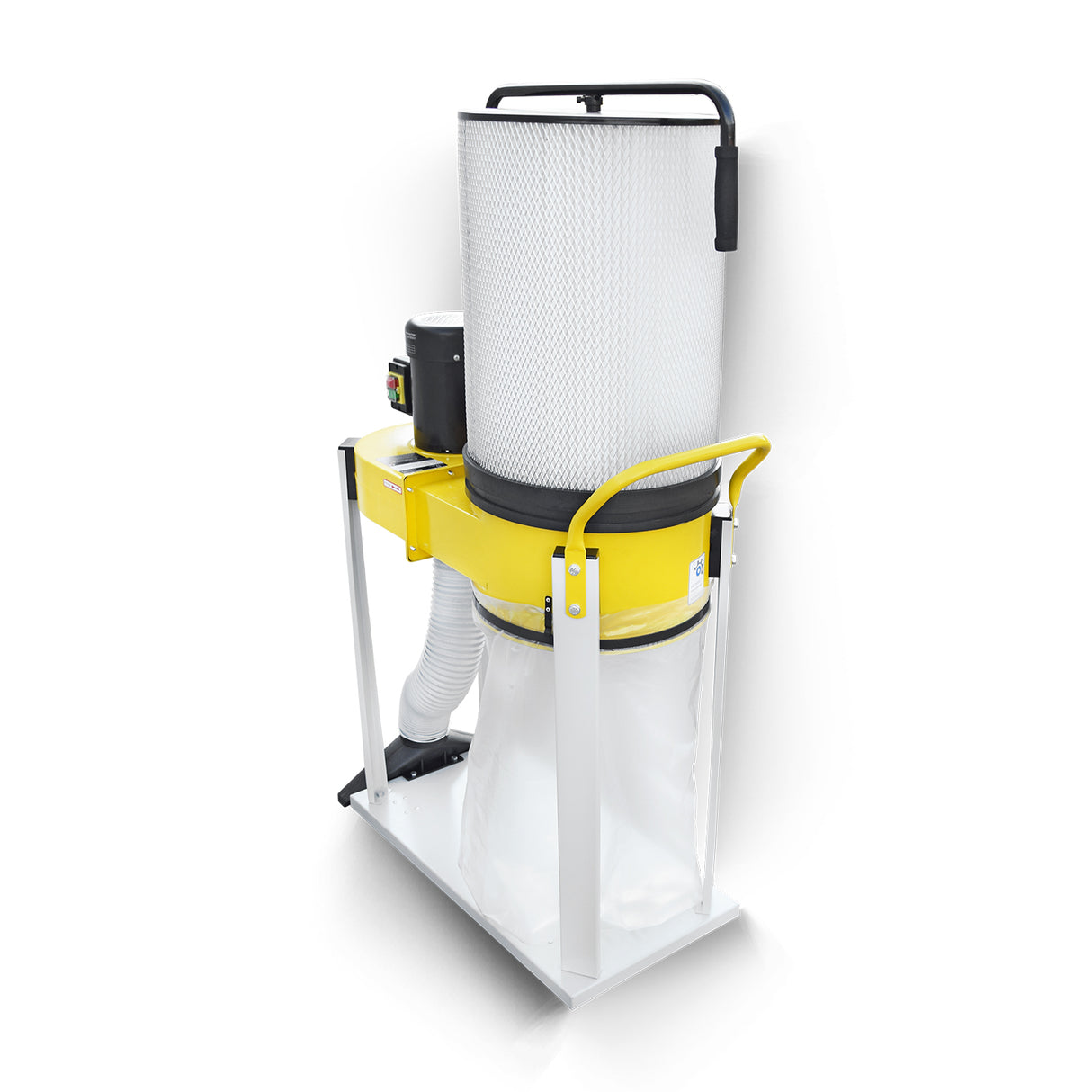 BAMATO AB-1500CF Absauganlage mit Feinstaubfilter und Adapterset (230V)