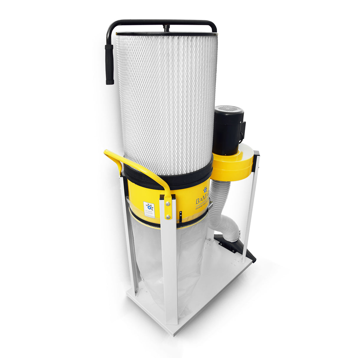 BAMATO AB-1500CF Absauganlage mit Feinstaubfilter und Adapterset (230V)