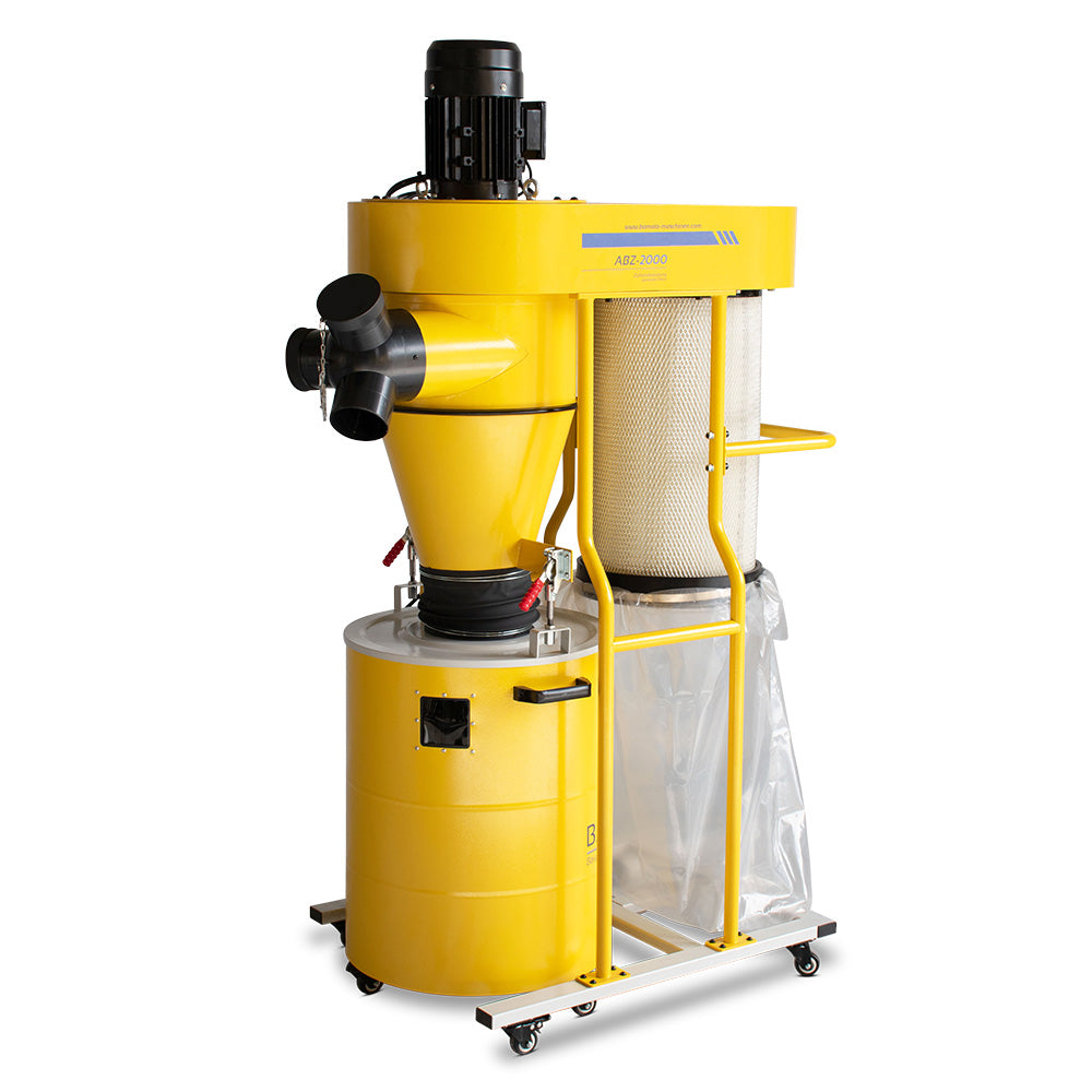 BAMATO Zyklon-Absauganlage ABZ-2000 mit Fernbedienung (400V)