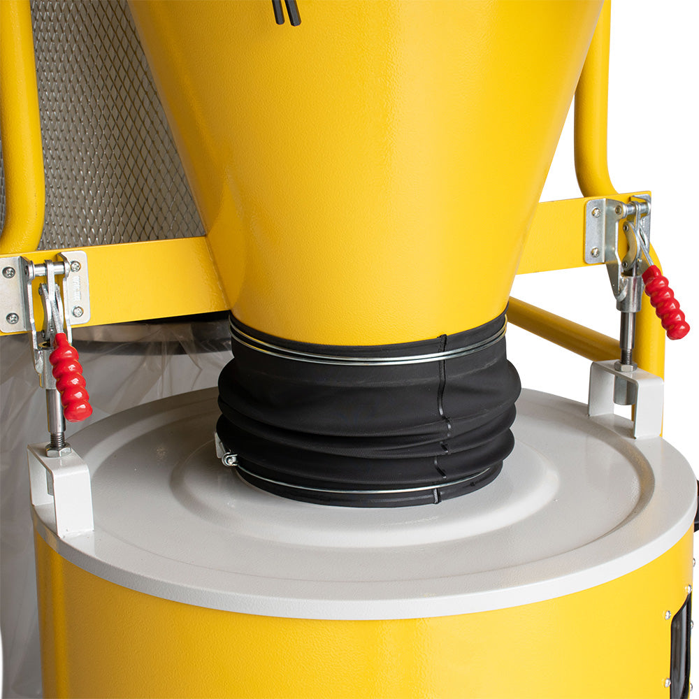 BAMATO Zyklon-Absauganlage ABZ-2000 mit Fernbedienung (400V)