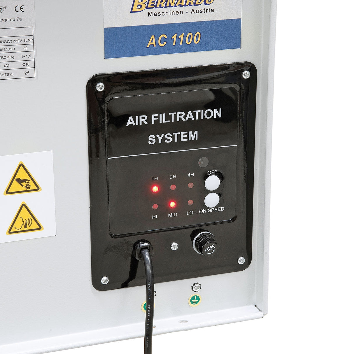 BERNARDO Luftfilteranlage – Modell AC 1100