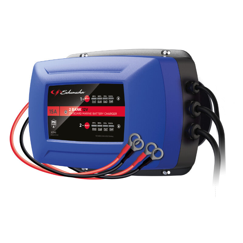 Batterieladegerät 2 Banken SC348 12V, 15A