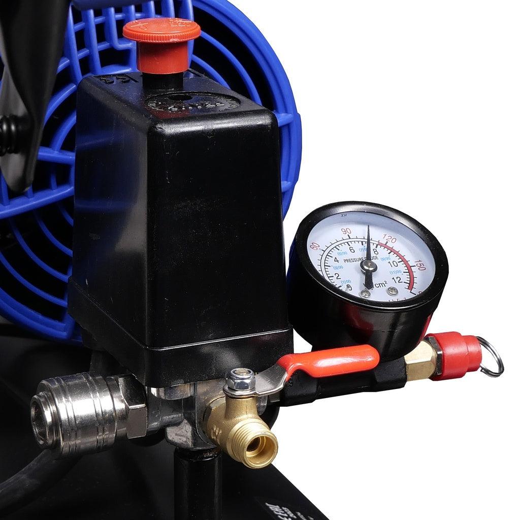 AirPro - Ölfreier Luftkompressor 2 PS, 24L Tankvolumen - Silent Kompressor CP14P1T24 Flüsterkompressor - Tools.de TP Profishop GmbH