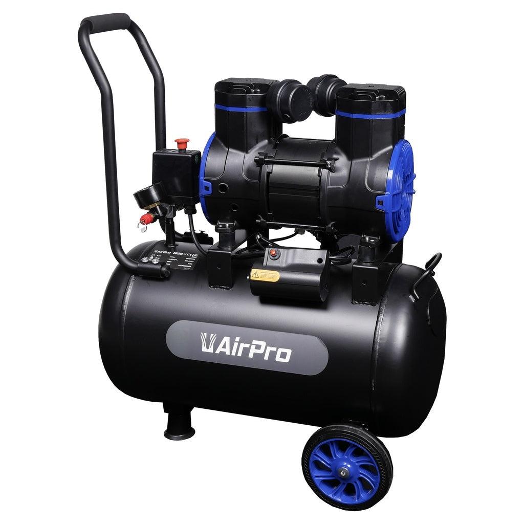AirPro - Ölfreier Luftkompressor 2 PS, 35L Tankvolumen - Silent Kompressor CP15P1T35 Flüsterkompressor - Tools.de TP Profishop GmbH