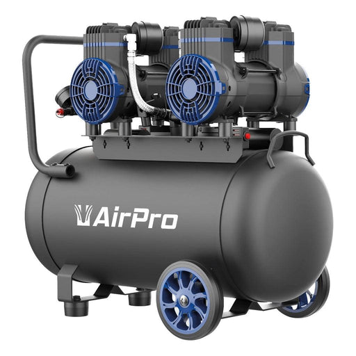 AirPro - Ölfreier Luftkompressor 2x1.8PS, 40L Tankvolumen - CP26P2T40 - Tools.de TP Profishop GmbH