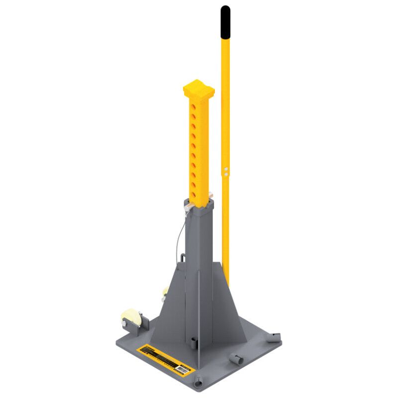 Winntec Achsständer 12 Tonnen, hohe Ausführung, Transporträder Y451206