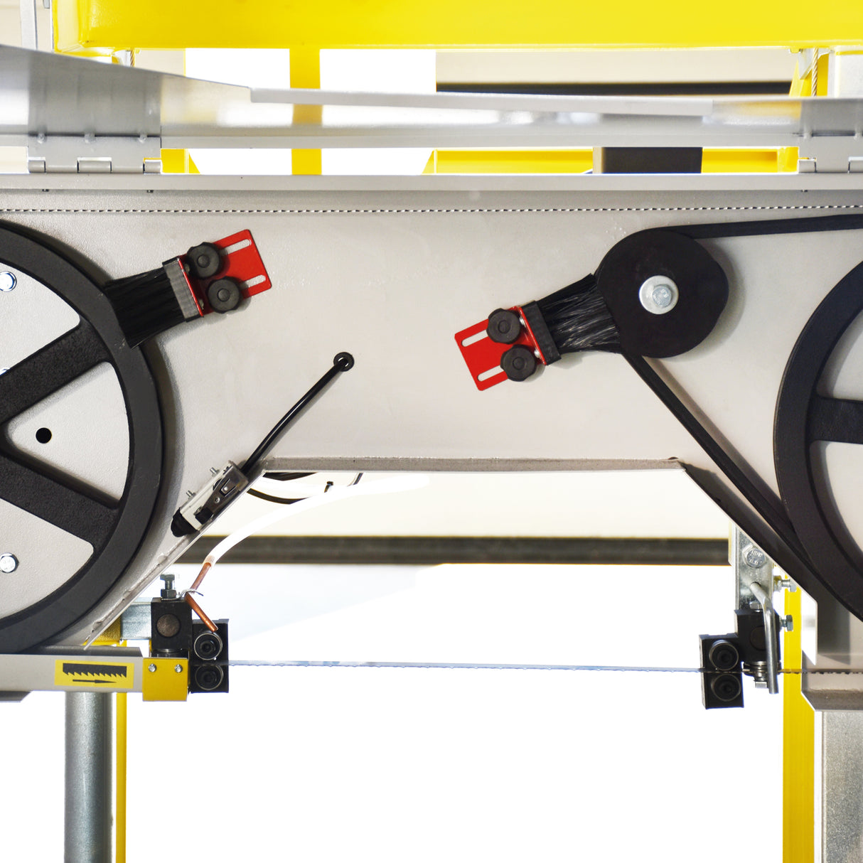 BAMATO BBSW-400 Blockbandsäge mit 3,0 m Rollenbahn (400V)