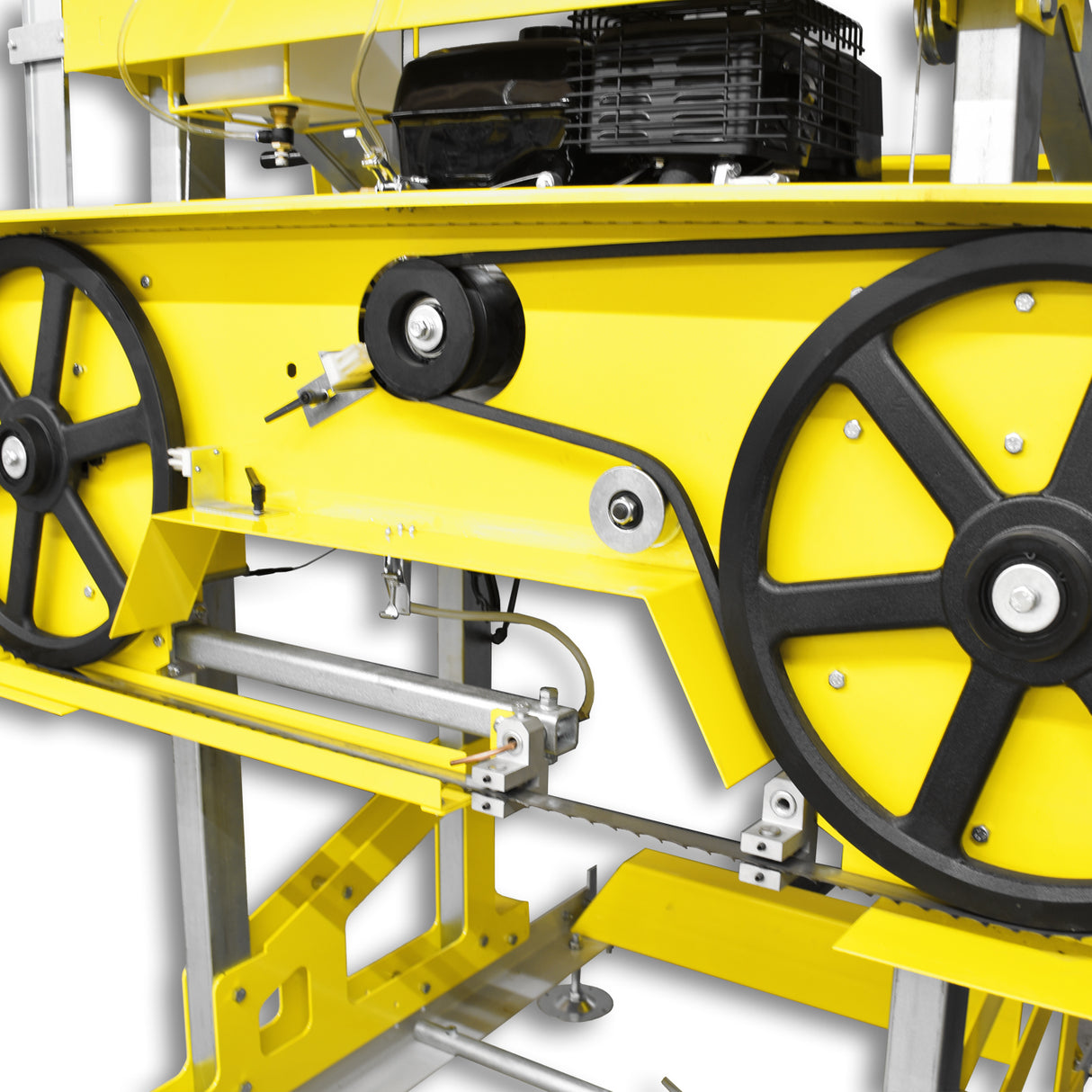 BAMATO BBSW-660GPRO Blockbandsäge mit Benzinmotor und elektrischer Höhenverstellung