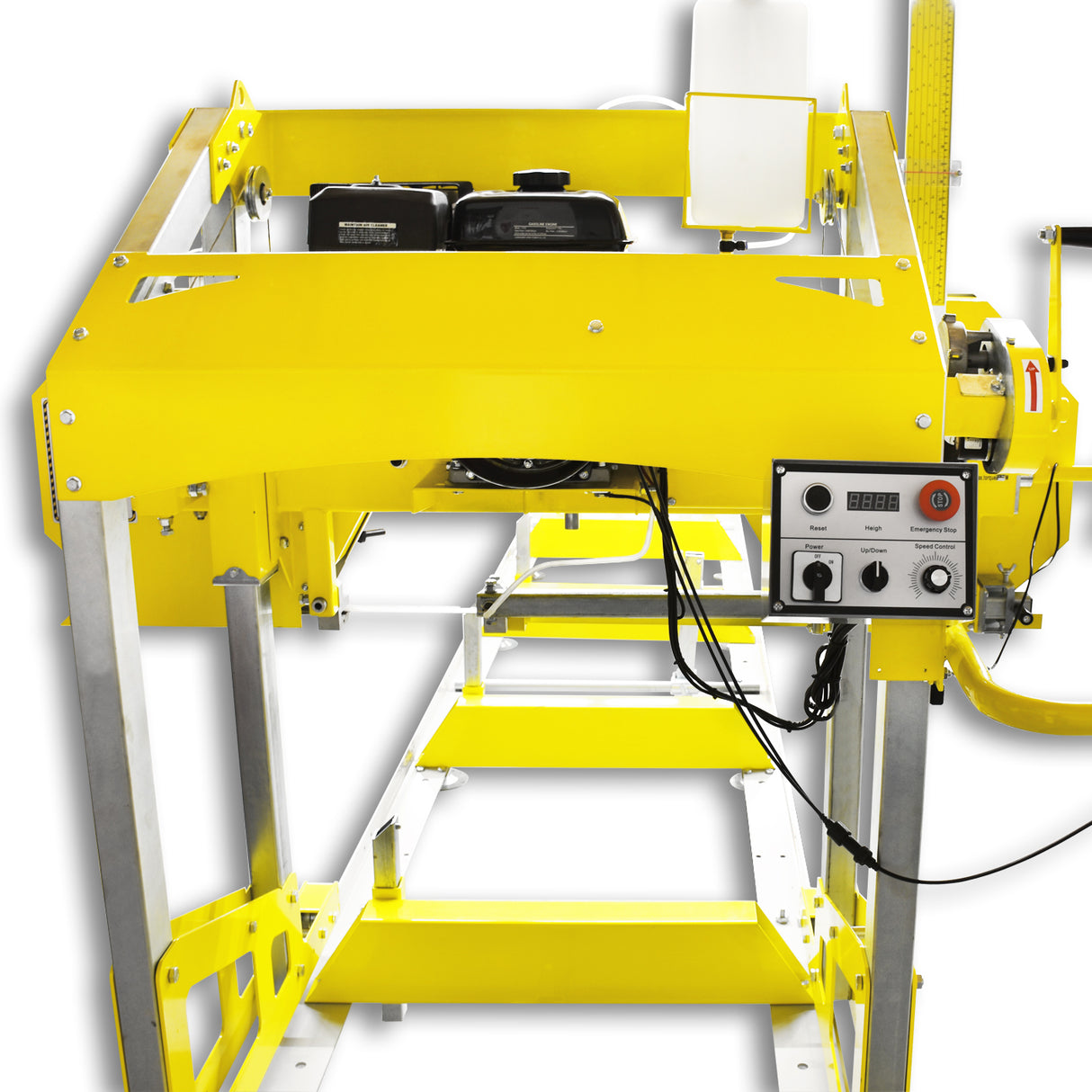 BAMATO BBSW-660GPRO Blockbandsäge mit Benzinmotor und elektrischer Höhenverstellung