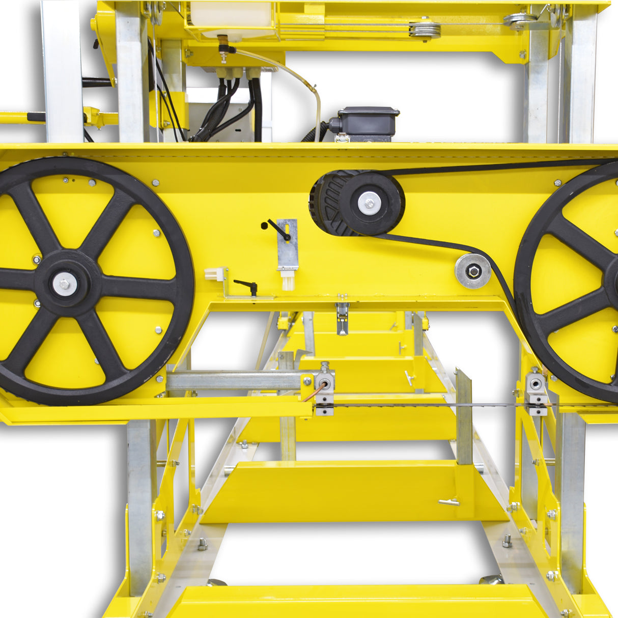 BAMATO BBSW-660PRO Blockbandsäge mit 5,9m Rollenbahn und elektrischer Höhenverstellung