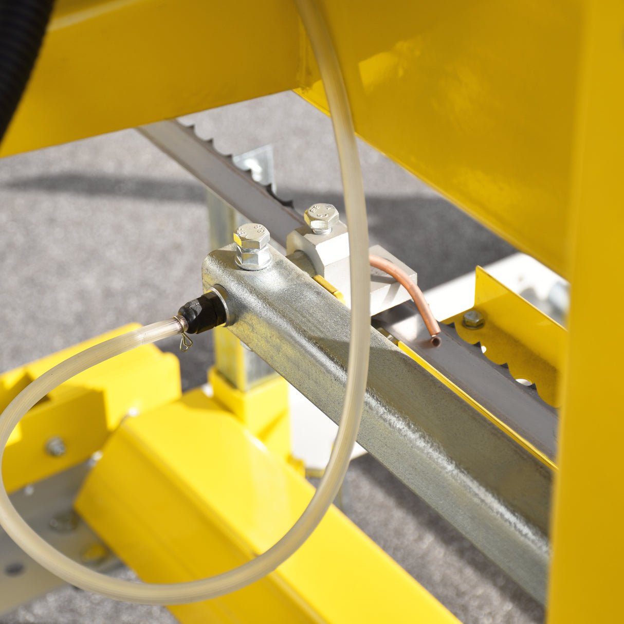 BAMATO BBSW-660PRO Blockbandsäge mit 5,9m Rollenbahn und elektrischer Höhenverstellung