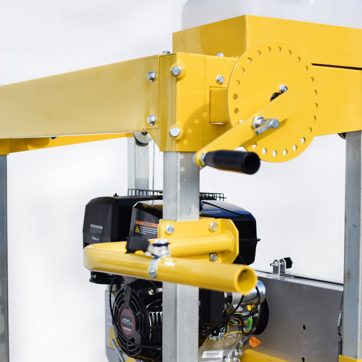 BAMATO BBSW-750G Blockbandsäge mit Benzinmotor und Elektrostart
