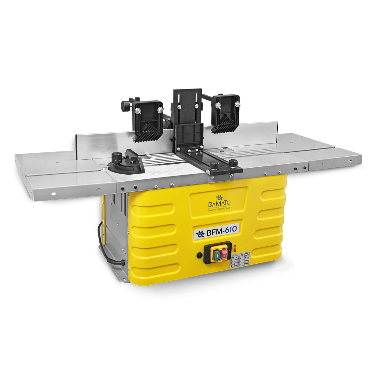 BAMATO BFM-610 Tischfräsmaschine inkl. Spannzangensatz