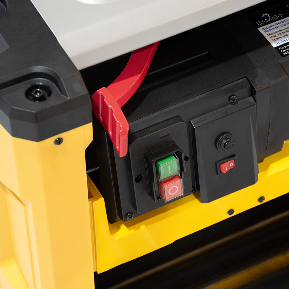 BAMATO BH-330 Hobelmaschine mit 3 Hobelmessern