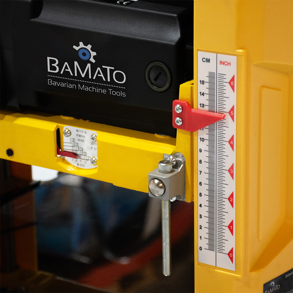 BAMATO BH-330 Hobelmaschine mit 3 Hobelmessern