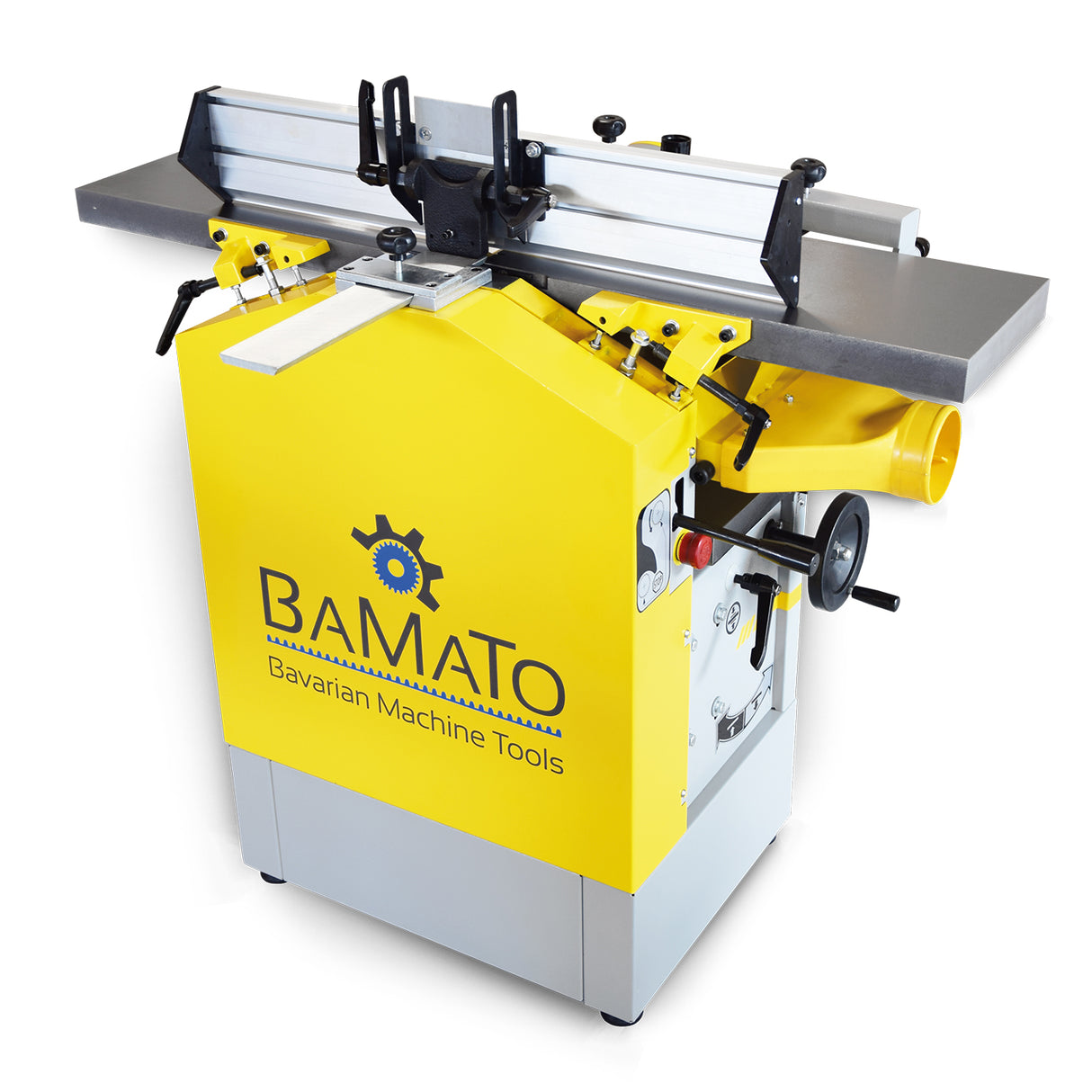 BAMATO Abricht- und Dickenhobelmaschine mit Spiralschneider BHM-250PRO (400V)