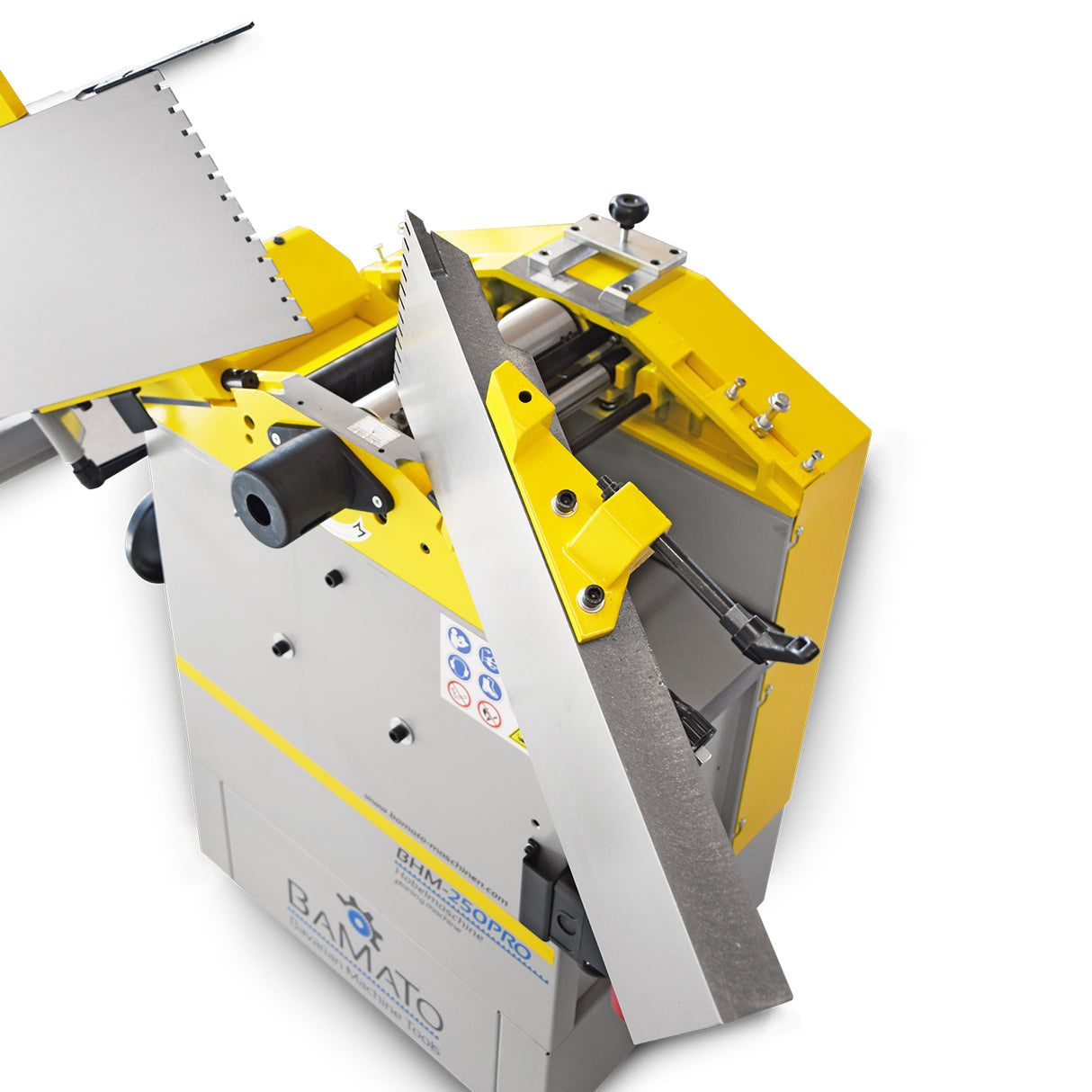 BAMATO Abricht- und Dickenhobelmaschine mit Spiralschneider BHM-250PRO (400V)