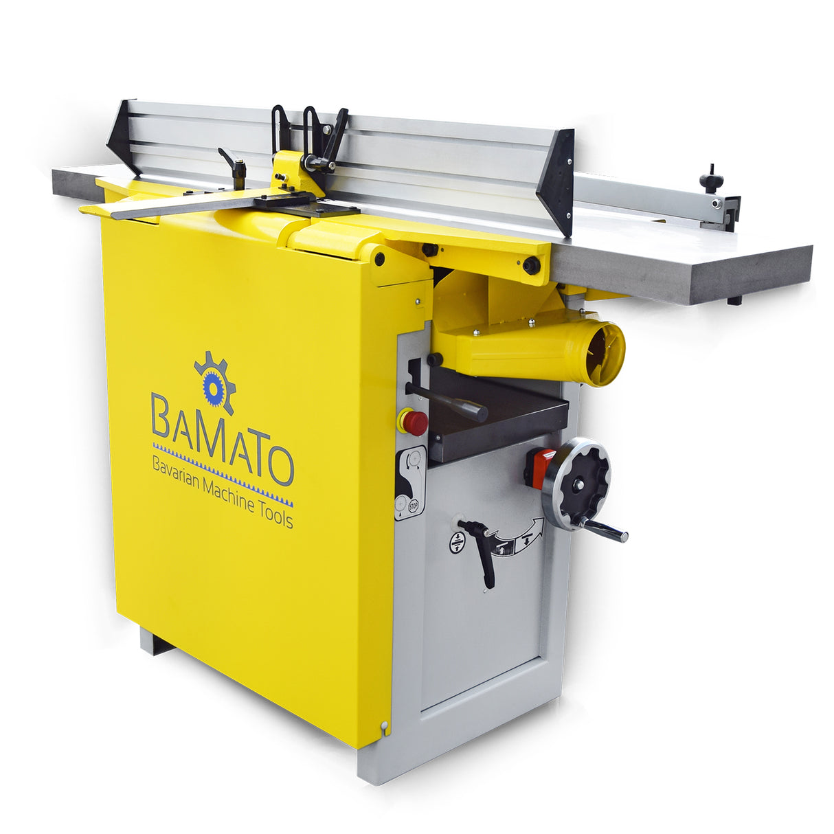 BAMATO Abricht- und Dickenhobelmaschine mit Spiralschneider BHM-310PRO (400V)