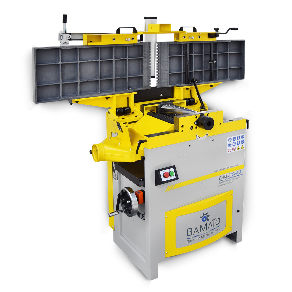 BAMATO Abricht- und Dickenhobelmaschine mit Spiralschneider BHM-310PRO (400V)