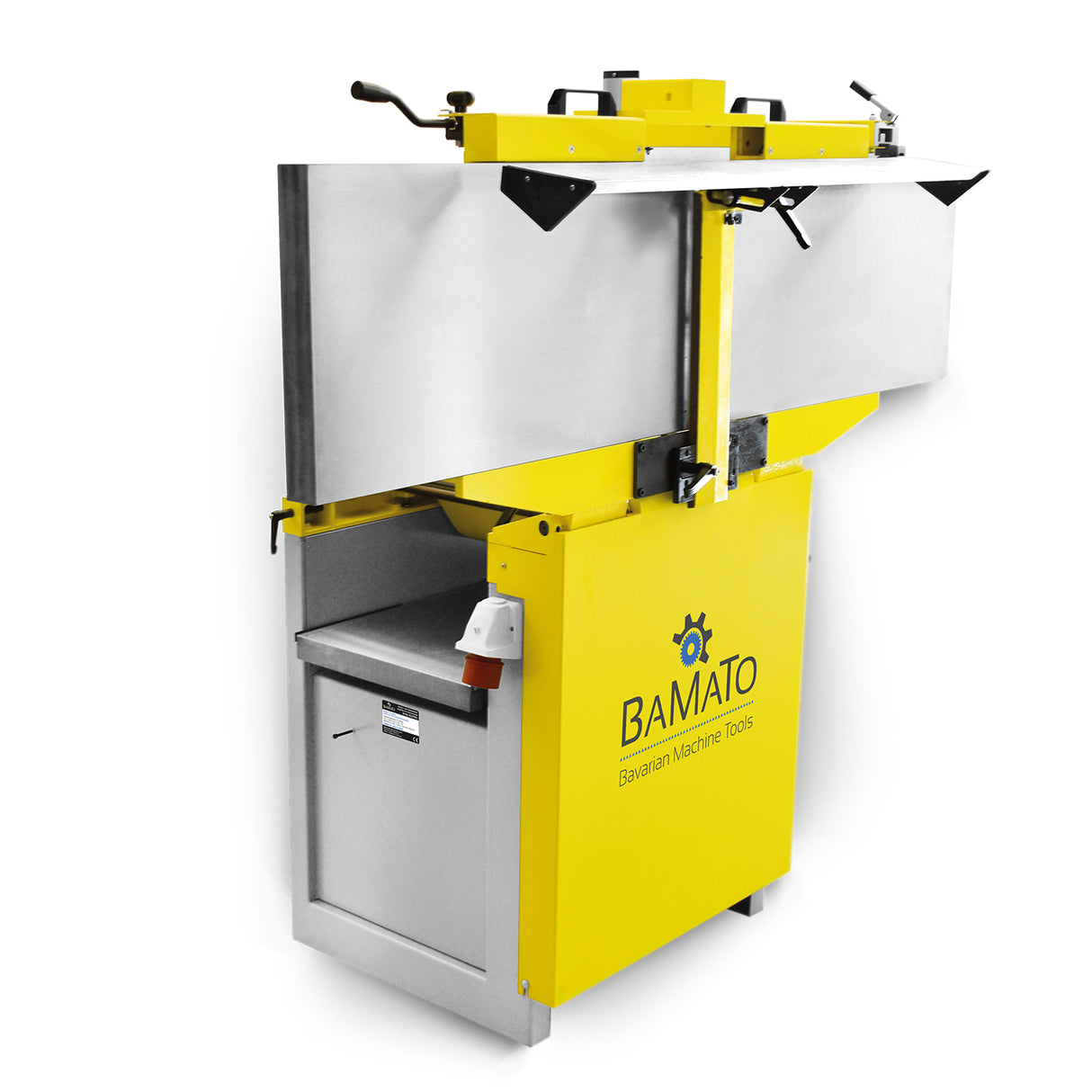BAMATO Abricht- und Dickenhobelmaschine mit Spiralschneider BHM-400PRO (400V)