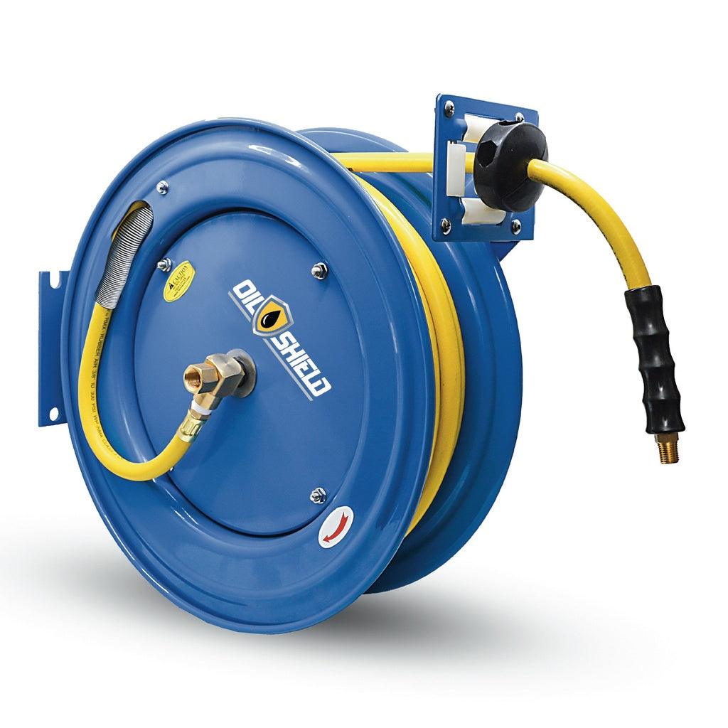 Blubird OilShield Gummi-Luftschlauchaufroller einarmig hochbelastbar 10mm x 15m - OSRHD1015M - Tools.de TP Profishop GmbH