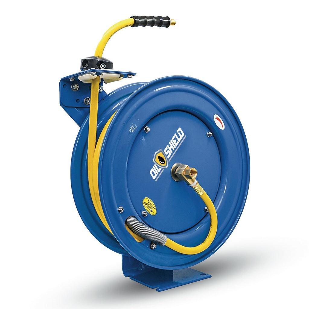 Blubird OilShield Gummi-Luftschlauchaufroller einarmig hochbelastbar 10mm x 15m - OSRHD1015M - Tools.de TP Profishop GmbH