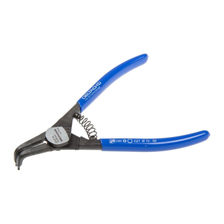 Deltach Sicherungsringzange für Außenring, gewinkelt 421140