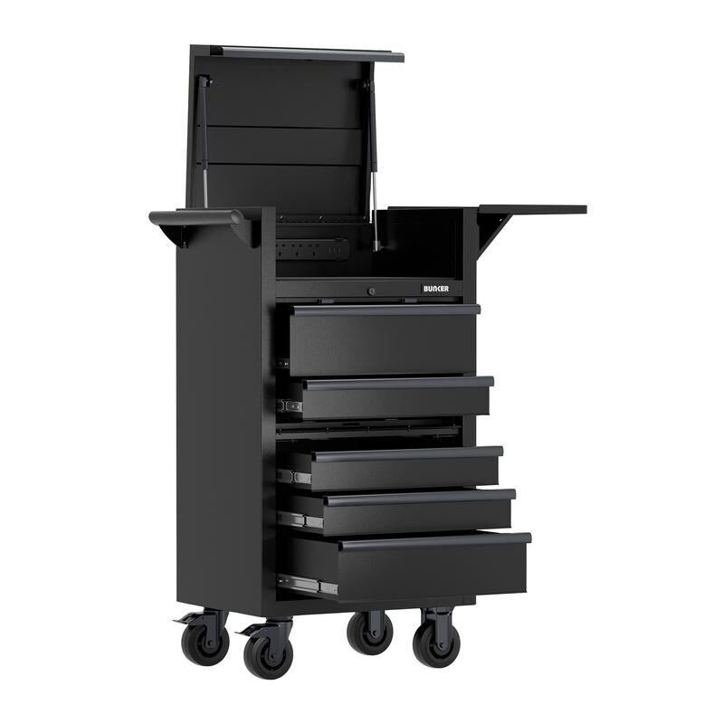 BUNKER Diagnosewagen, 5 Schubladen