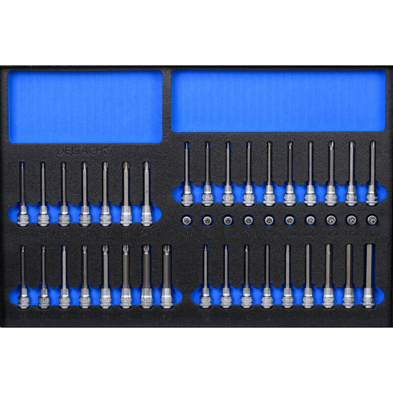 Deltach FOAM 3/8" Resi-torx, Allen, Polytooth/Spline, Ribe 561003