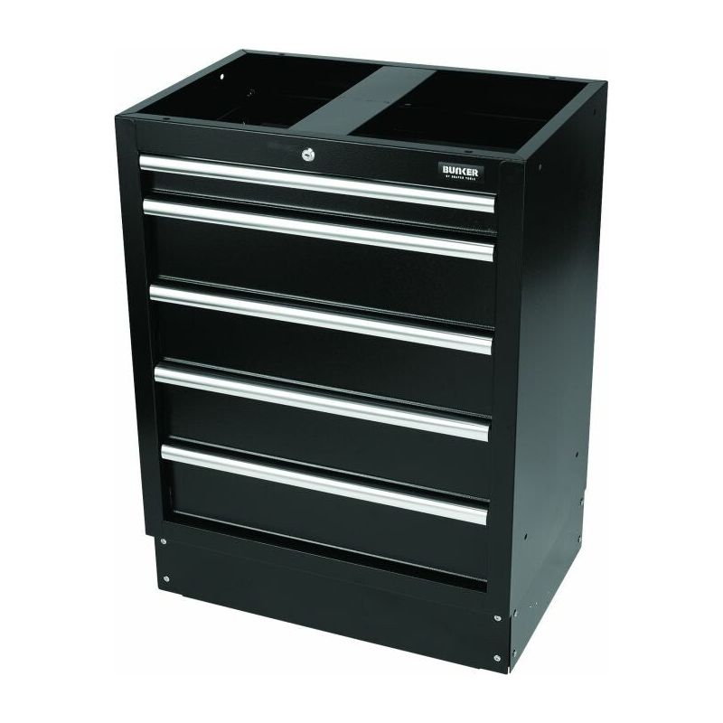 BUNKER Modularer Unterschrank, 5 Schubladen, 68cm D31387
