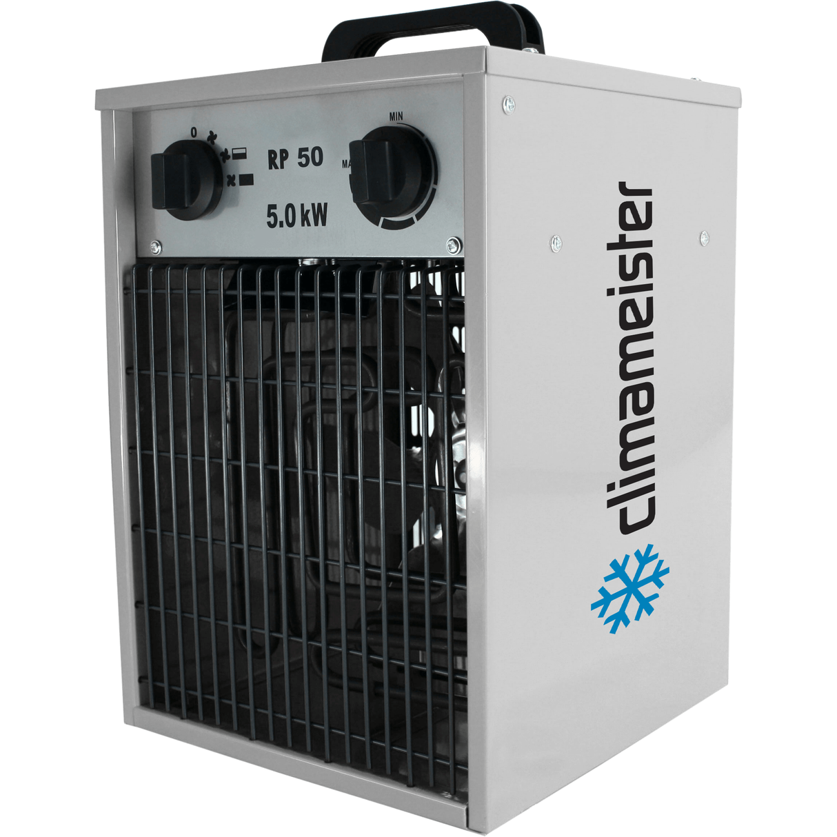 Climameister tragbare elektrische Heizung RP 50 400V 5kw Elektrischer Heizstrahler / Heizlüfter 430001220 - Tools.de TP Profishop GmbH