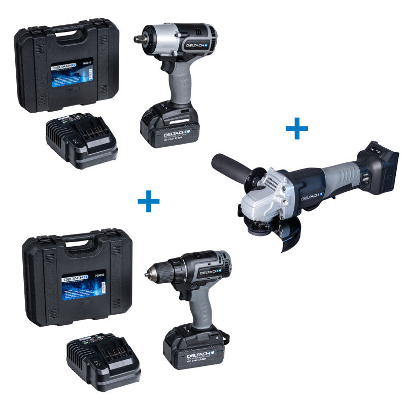 Deltach Akku-Werkzeuge - Combi Action