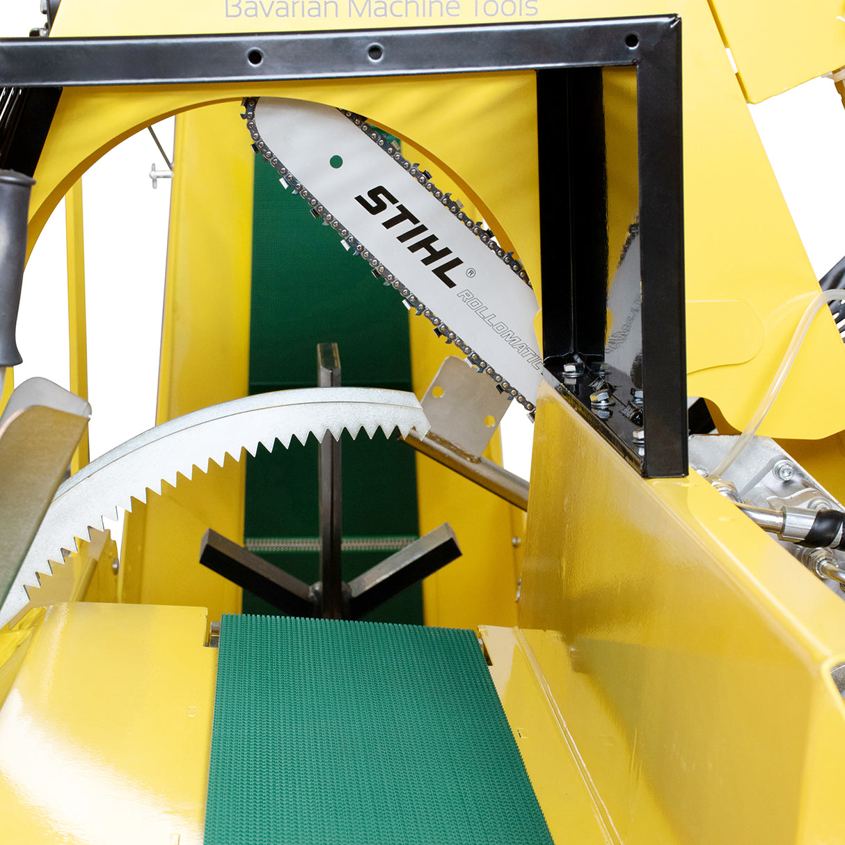 BAMATO 20 zum automatischen Brennholzprozessor WPO-400PRO mit Förderband & Kamp-Montageservice