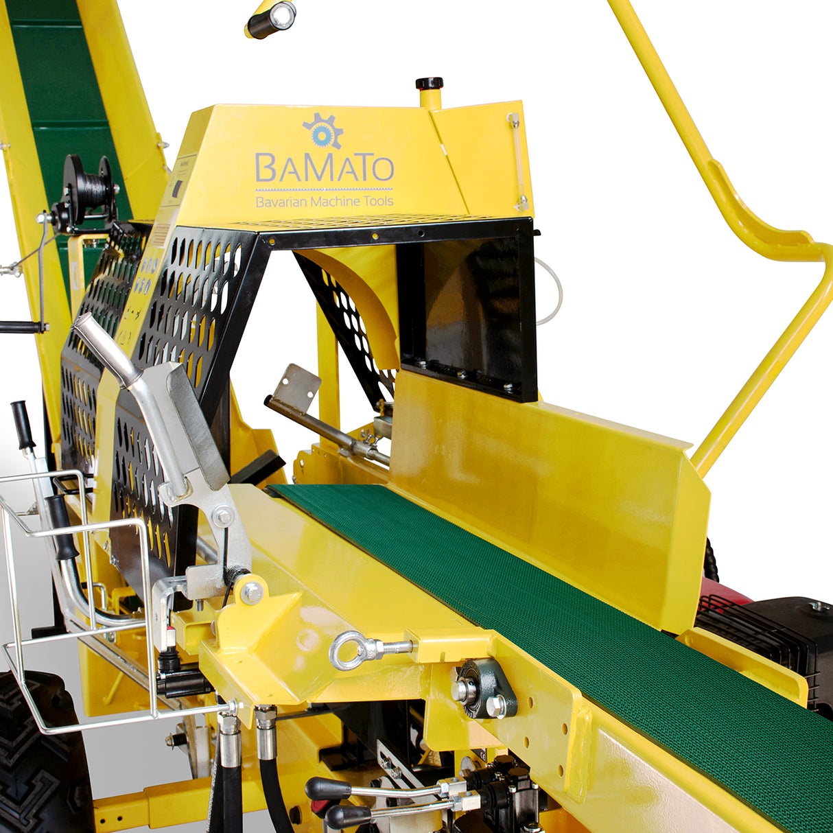 BAMATO 20 zum automatischen Brennholzprozessor WPO-400PRO mit Förderband & Kamp-Montageservice