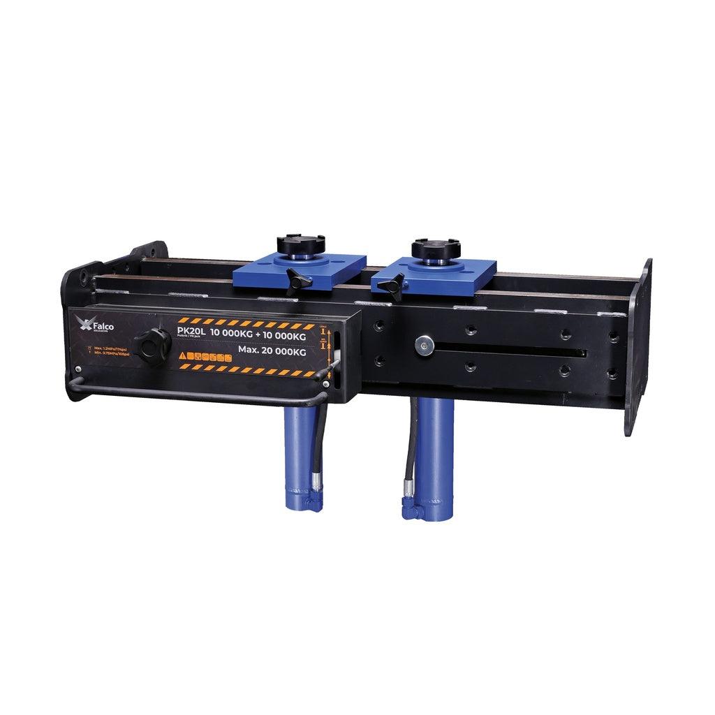 Falco Sollevatori Achsfreiheber Lufthydraulischer Grubenheber 20 Tonnen - PK20L - Lange Zylinder - Tools.de TP Profishop GmbH