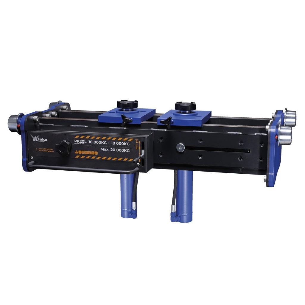 Falco Sollevatori Achsfreiheber Lufthydraulischer Grubenheber 20 Tonnen - PK20L - Lange Zylinder - Tools.de TP Profishop GmbH