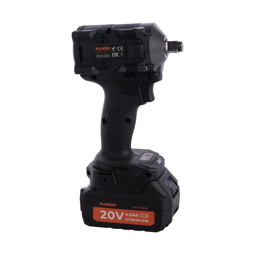 Fluxon Akku-Schlagschrauber 1/2" 620 Nm - bürstenloser Motor - inkl. Akku und Koffer - IWC12N06 - Tools.de TP Profishop GmbH