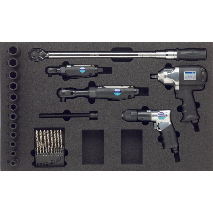 Deltach FOAM-Inlay mit Druckluftwerkzeug 540100