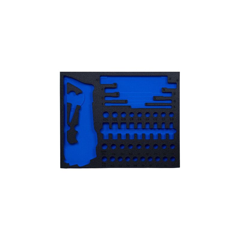 Deltach FOAM-Einlage für 524250, Schublade 5 (Säge+Schlüssel) 900435