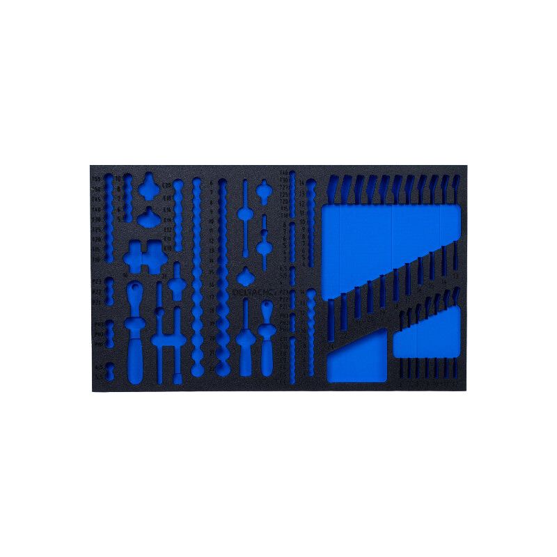 Deltach FOAM-Einlage für 525250, Schublade 1 (1/4"+ 3/8"+ Schneidringl) 900401