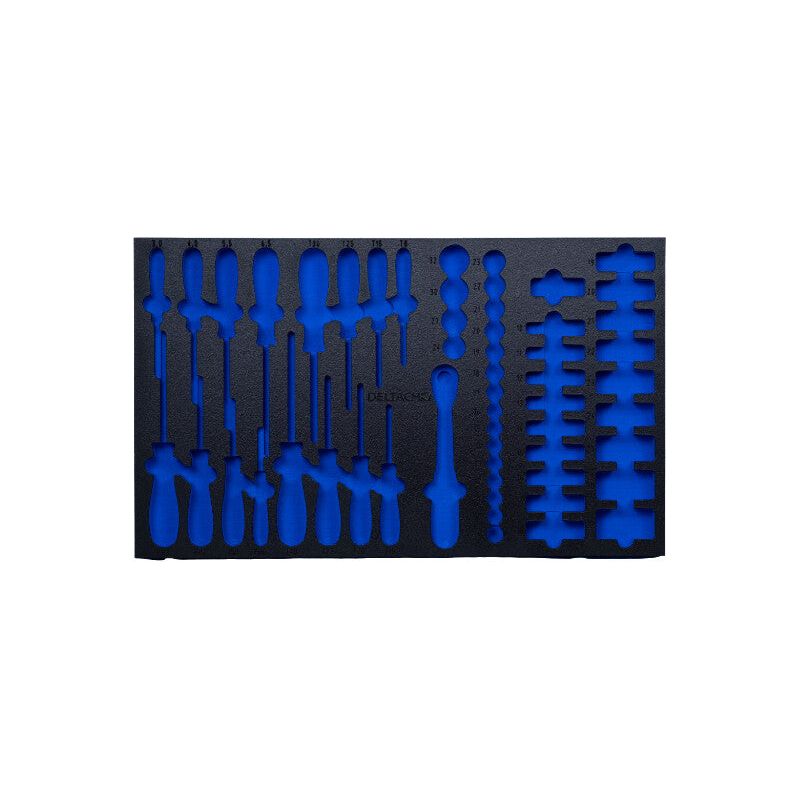 Deltach FOAM-Einlage für 525250, Schublade 2 (1/2"+Schraubendreher) 900402