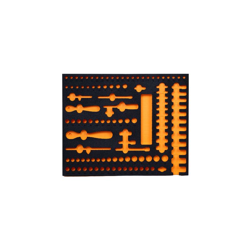 Custor FOAM-Einlage für CTB99068+69, Schublade 1 (1/4" + 3/8") CTB9968FA