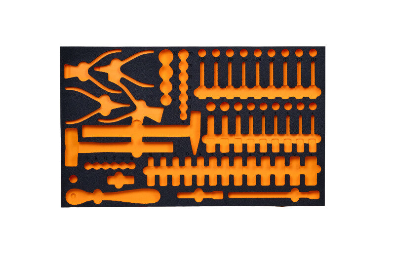FOAM-Einlage für CTB99078+79+89, Schublade 2 (1/2" + Hämmer)